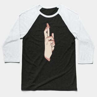 Anime hand Baseball T-Shirt